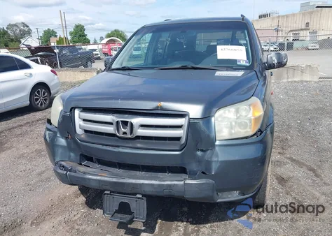 2006 Honda Pilot Ex-L z USA, uszkodzony, nr VIN 2HKYF18576H500983